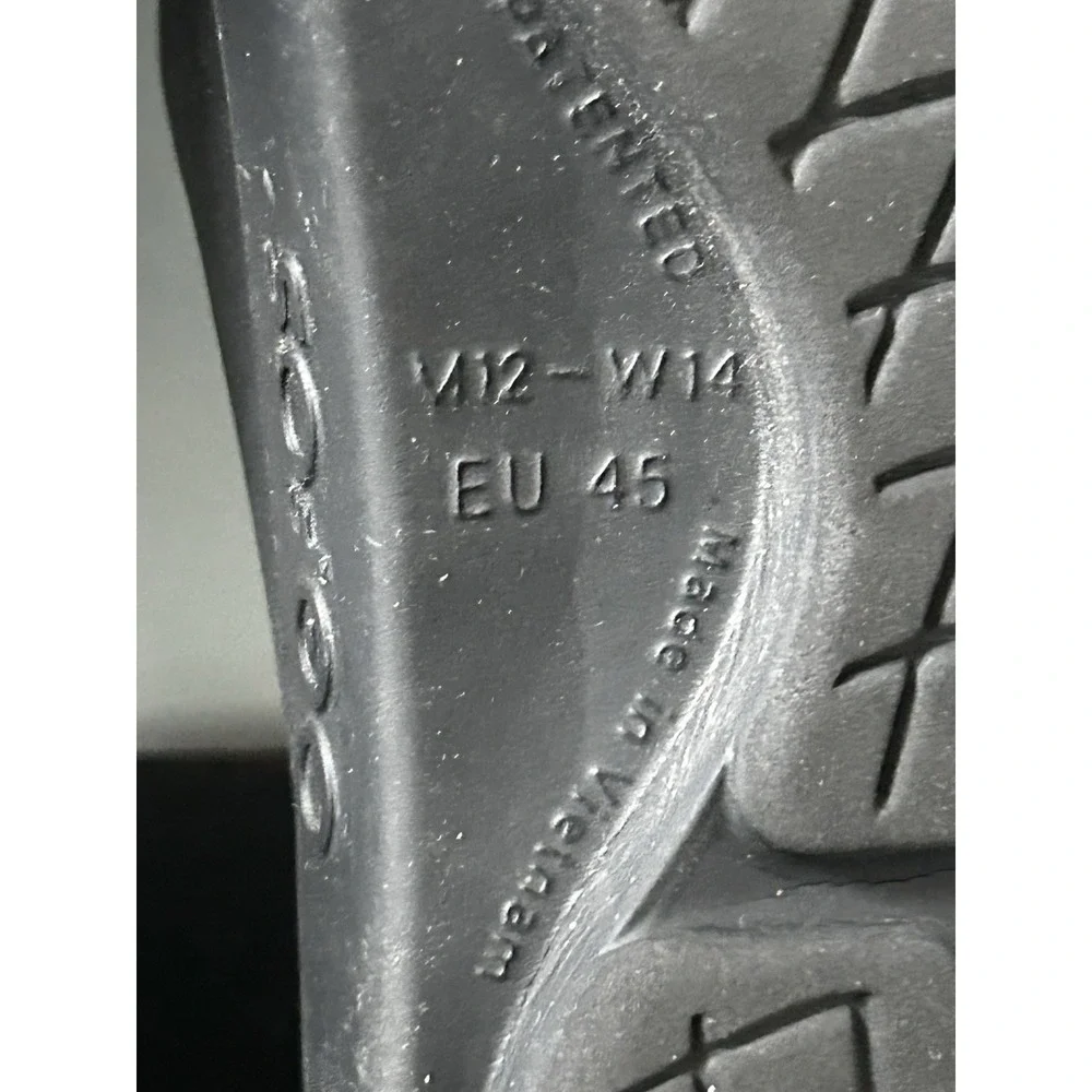 OOFOS‎ OOahh Sport Flex Slide Recovery Sandals Slides Black Womens 14/Men's 12